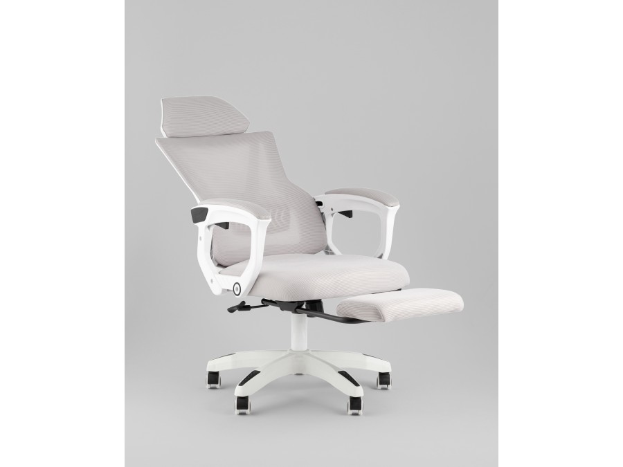 Кресло офисное TopChairs Vecto серый