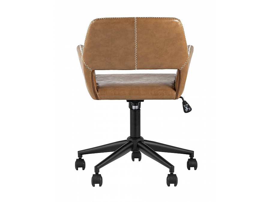 Кресло компьютерное Филиус экокожа коричневый