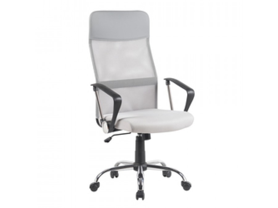 Кресло офисное TopChairs Benefit NEW серое NC