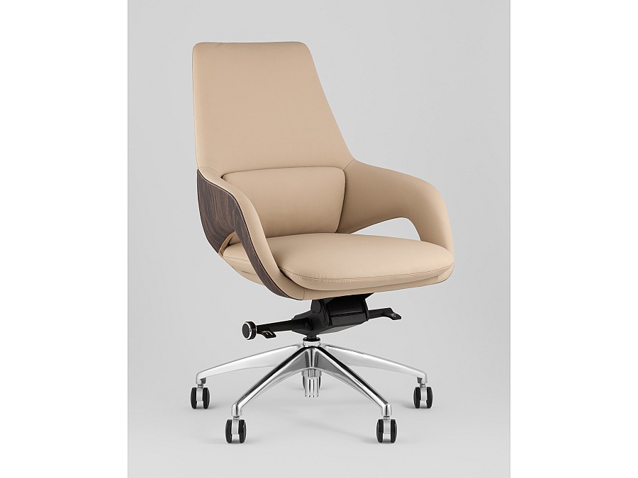 Кресло офисное TopChairs Reign бежевый
