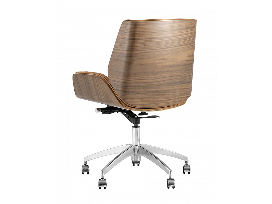 Кресло офисное TopChairs Crown коричневое