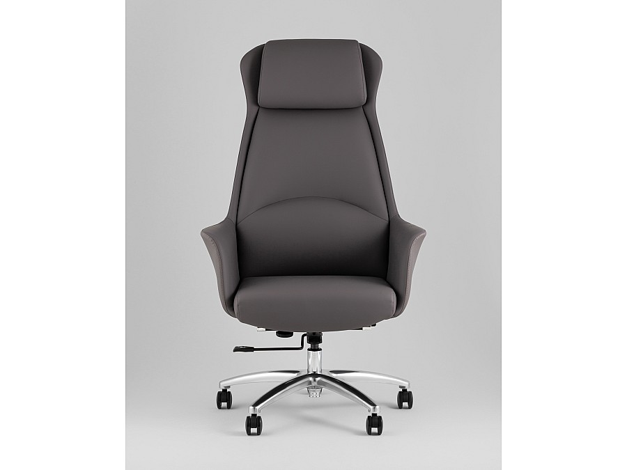 Кресло руководителя TopChairs Viking NEW серое
