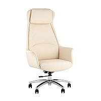 Кресло руководителя TopChairs Viking NEW бежевое