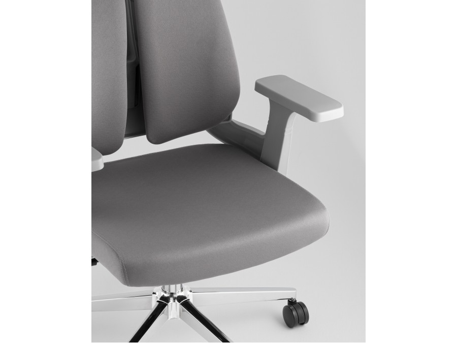 Кресло офисное TopChairs Kineo серый