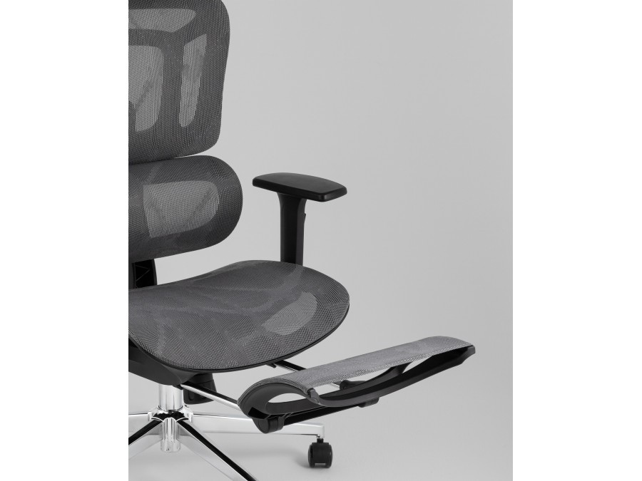 Кресло офисное TopChairs Nimbus серый