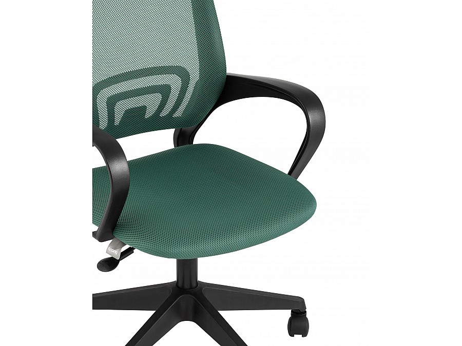 Кресло офисное TopChairs ST-Basic сетка/ткань зеленый