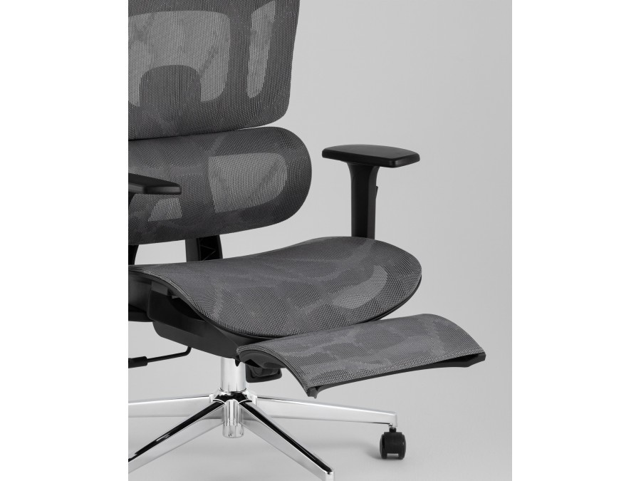 Кресло офисное TopChairs Nimbus серый