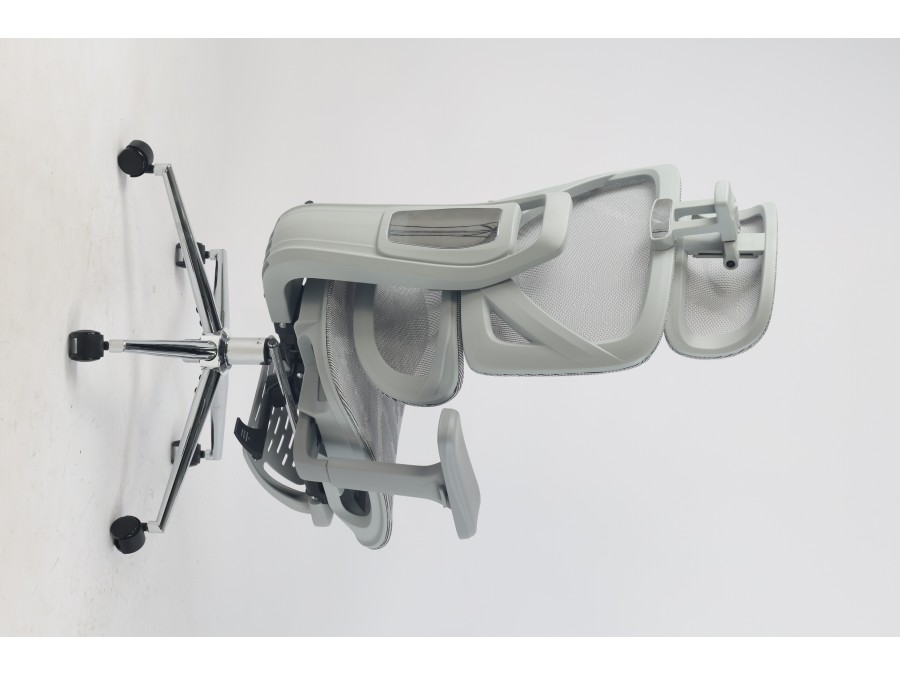 Кресло офисное TopChairs Vertus серая сетка