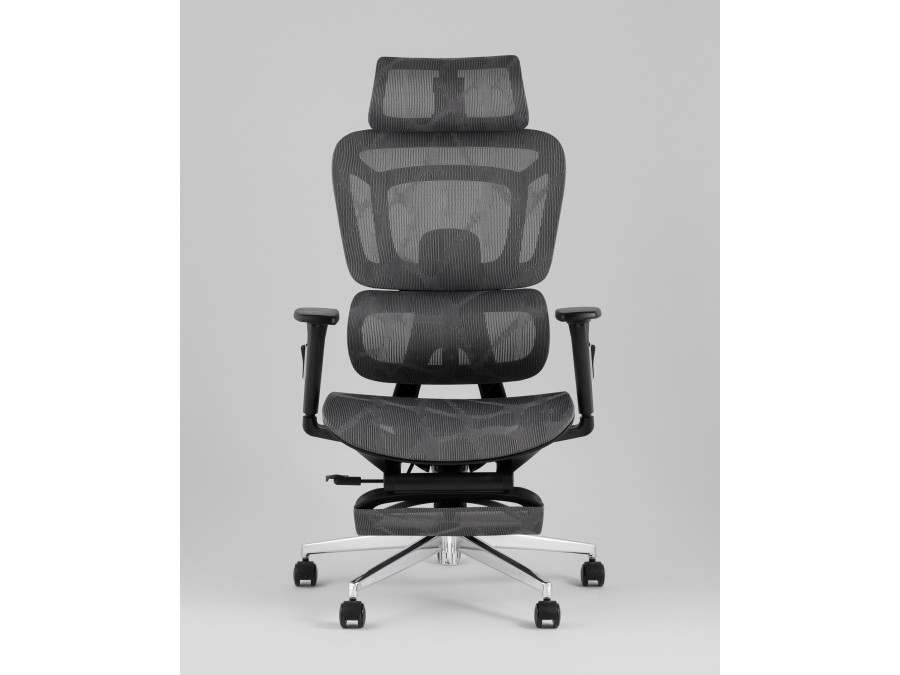 Кресло офисное TopChairs Nimbus серый