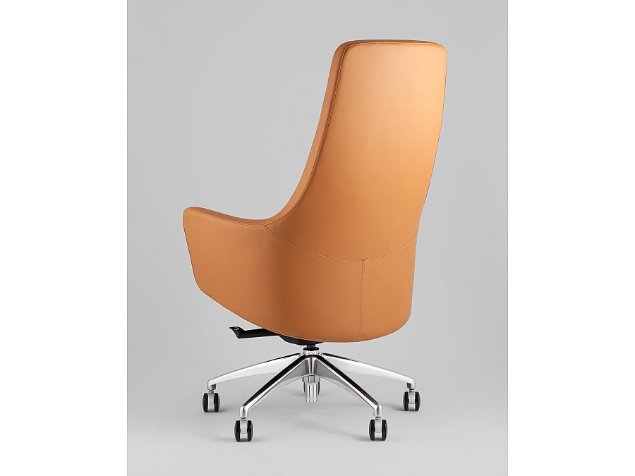 Кресло руководителя TopChairs Ferris коричневое
