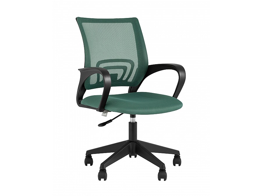 Кресло офисное TopChairs ST-Basic сетка/ткань зеленый