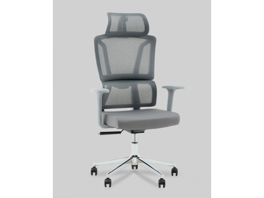 Кресло офисное TopChairs Forward серый