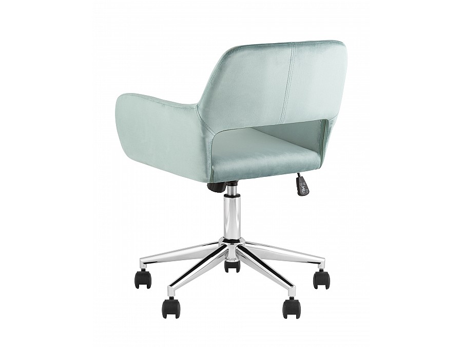 Кресло офисное ROSS велюр серо-зеленый