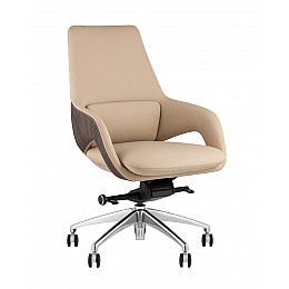 Кресло офисное TopChairs Reign бежевый