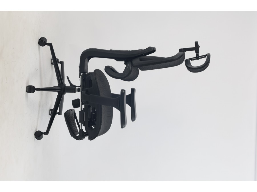 Кресло офисное TopChairs Vertus черная сетка