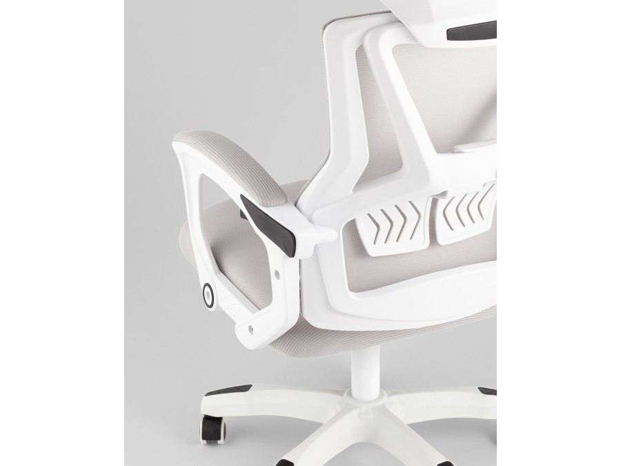 Кресло офисное TopChairs Vecto серый