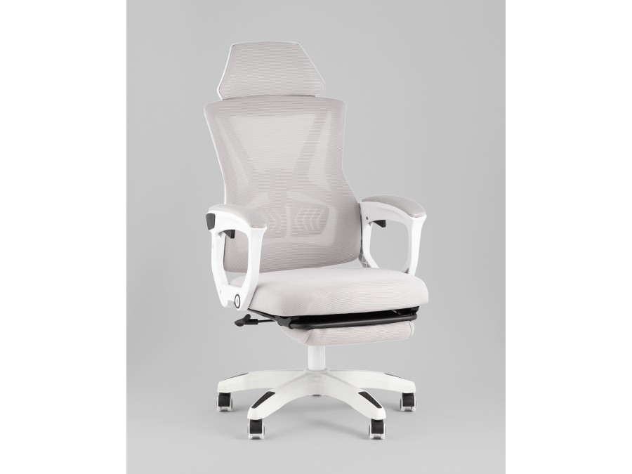 Кресло офисное TopChairs Vecto серый