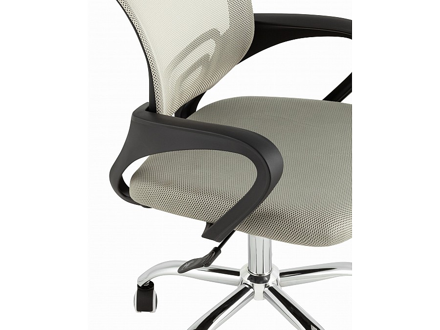 Кресло офисное TopChairs Simple New серый