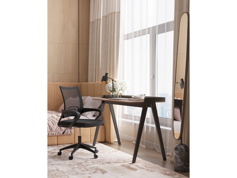 Кресло офисное TopChairs Simple SN черный