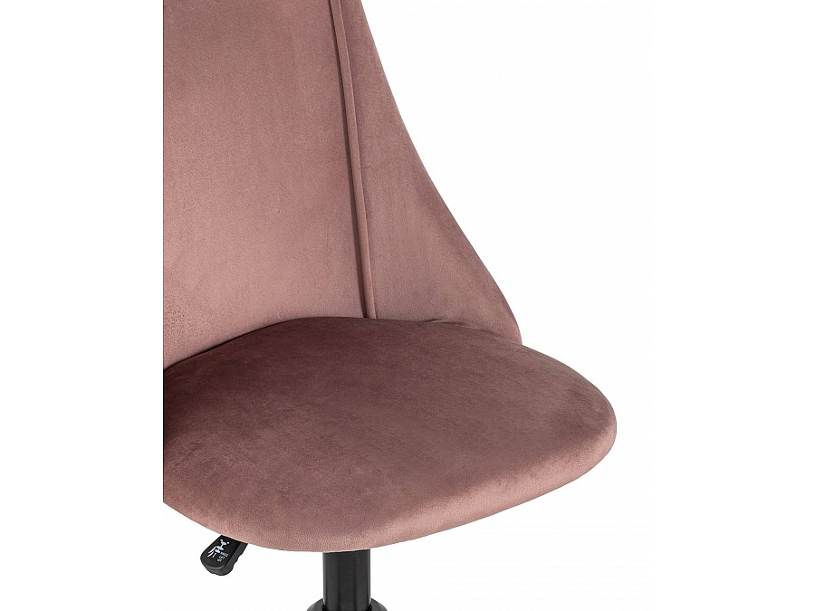 Кресло компьютерное Сиана велюр розовый