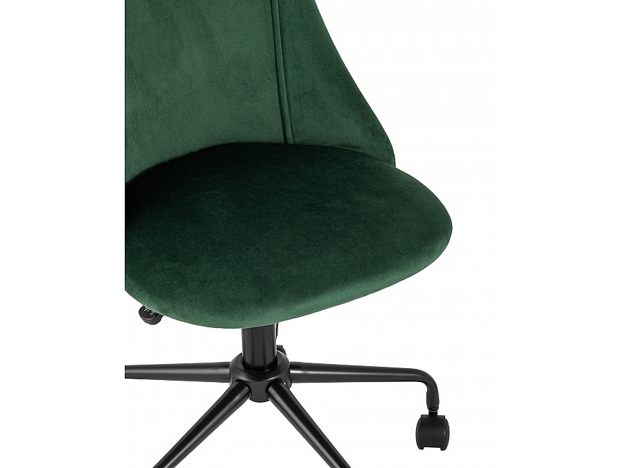 Кресло компьютерное Сиана велюр зеленый