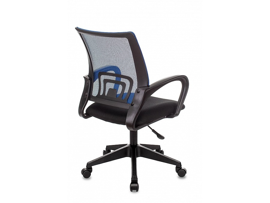 Кресло офисное TopChairs ST-Basic сетка/ткань синий