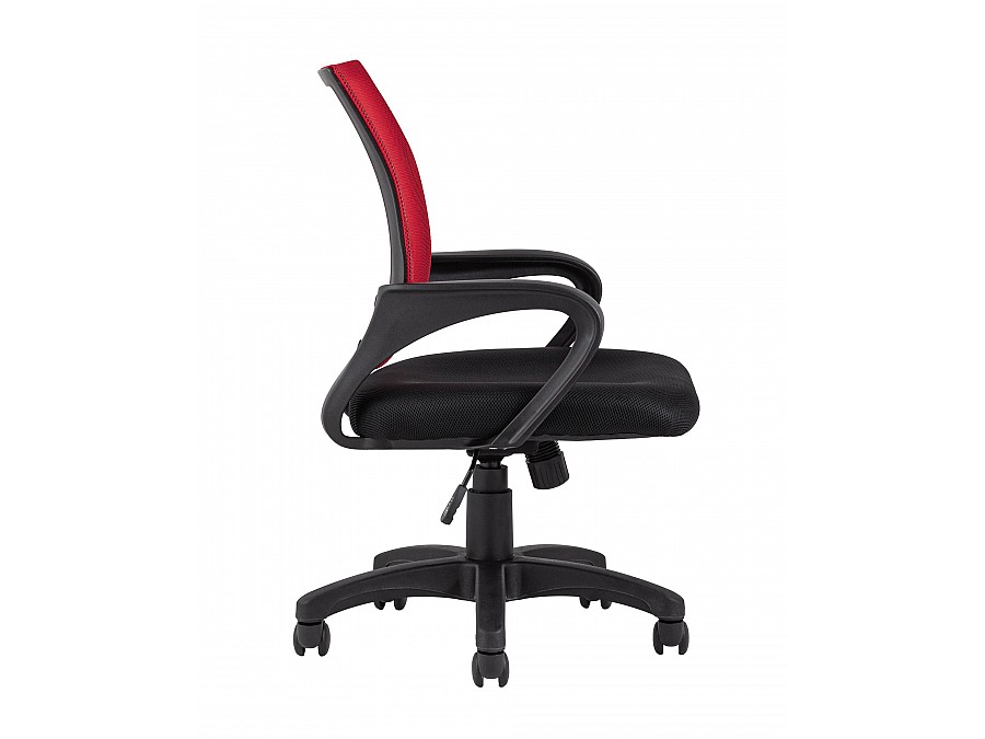 Кресло офисное TopChairs Simple красное