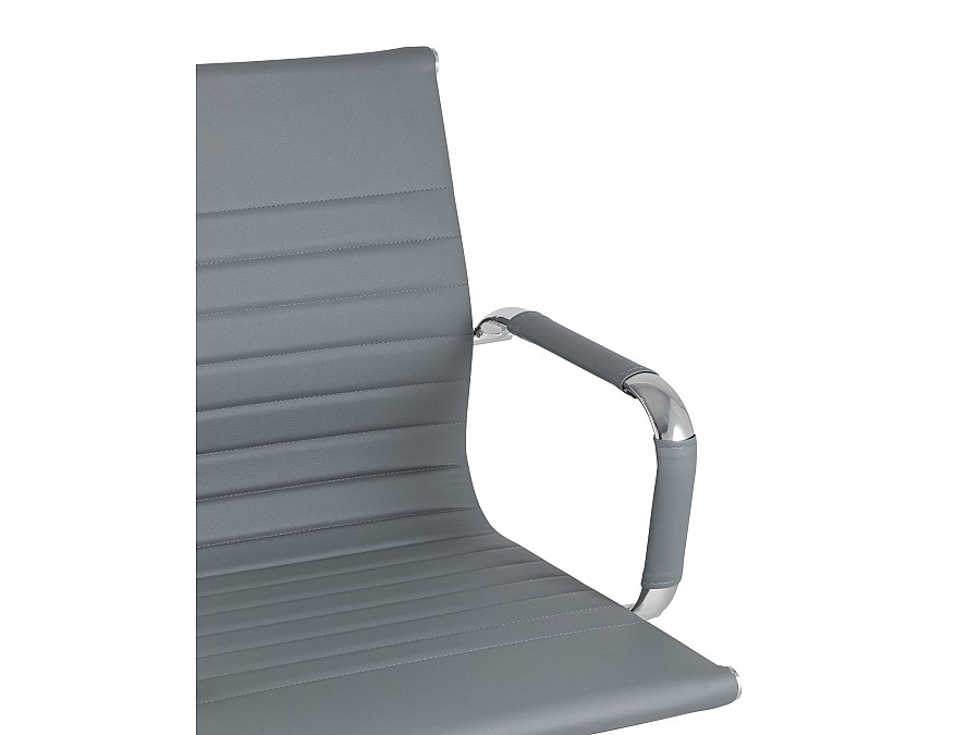 Кресло для посетителей TopChairs Visit серое