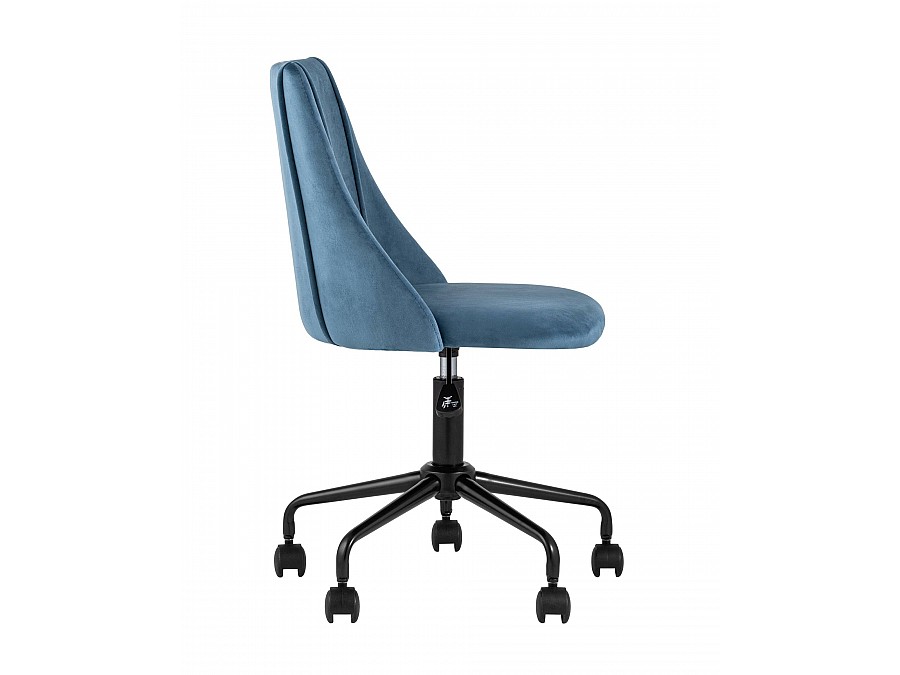 Кресло компьютерное Сиана велюр синий