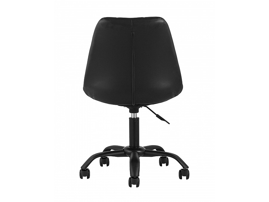 Стул офисный Гирос экокожа черный
