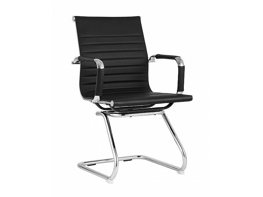 Кресло для посетителей TopChairs Visit черное