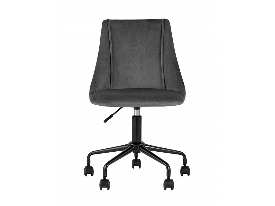 Кресло компьютерное Сиана велюр серый