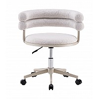 Стул офисный Ponty светло-серый серые ножки