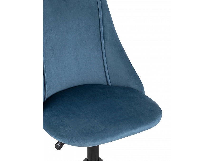 Кресло компьютерное Сиана велюр синий
