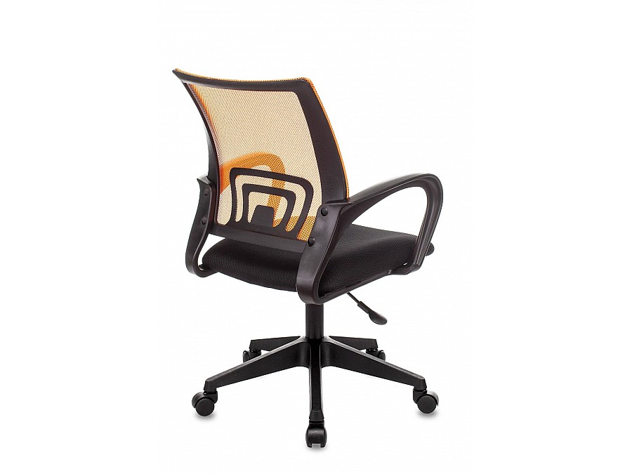 Кресло офисное TopChairs ST-Basic сетка/ткань оранжевый