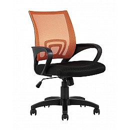 Кресло офисное TopChairs Simple оранжевое