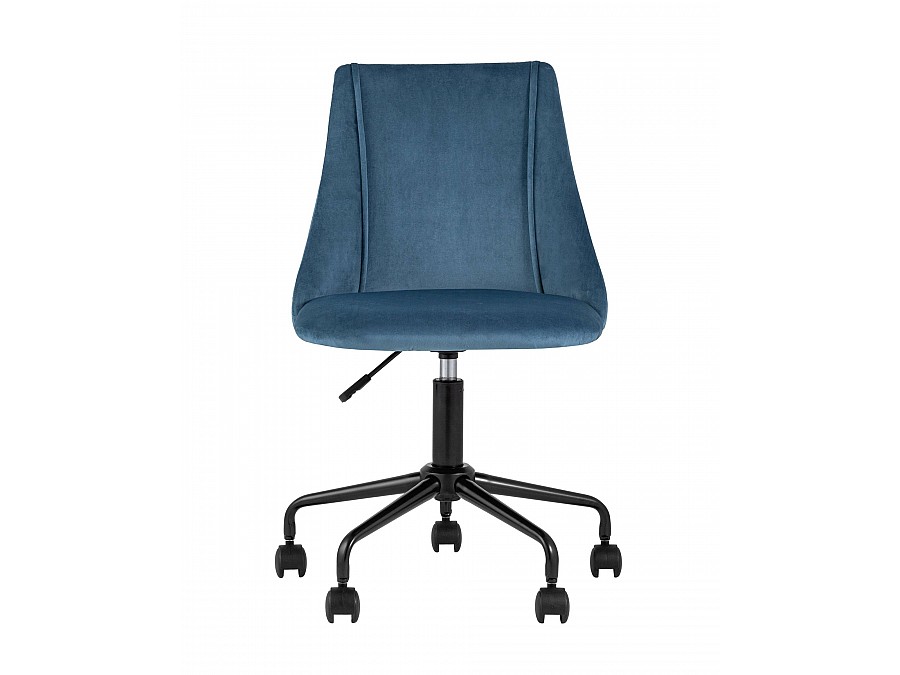 Кресло компьютерное Сиана велюр синий