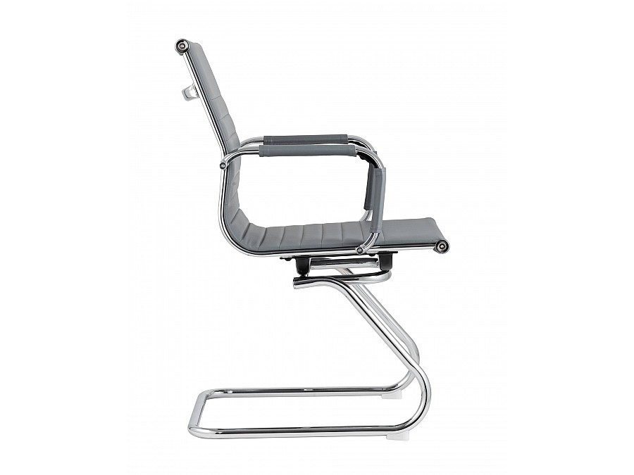 Кресло для посетителей TopChairs Visit серое