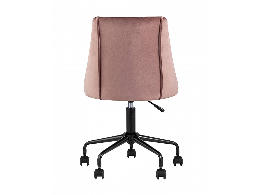 Кресло компьютерное Сиана велюр розовый