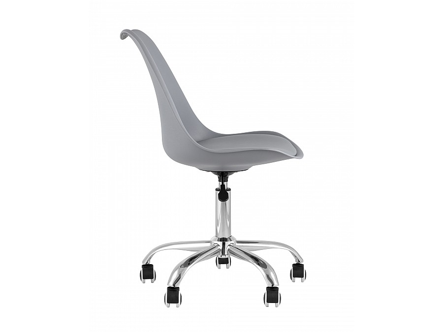 Стул офисный BLOK NEW пластиковый серый