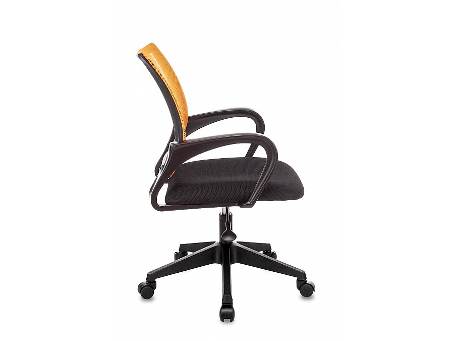Кресло офисное TopChairs ST-Basic сетка/ткань оранжевый