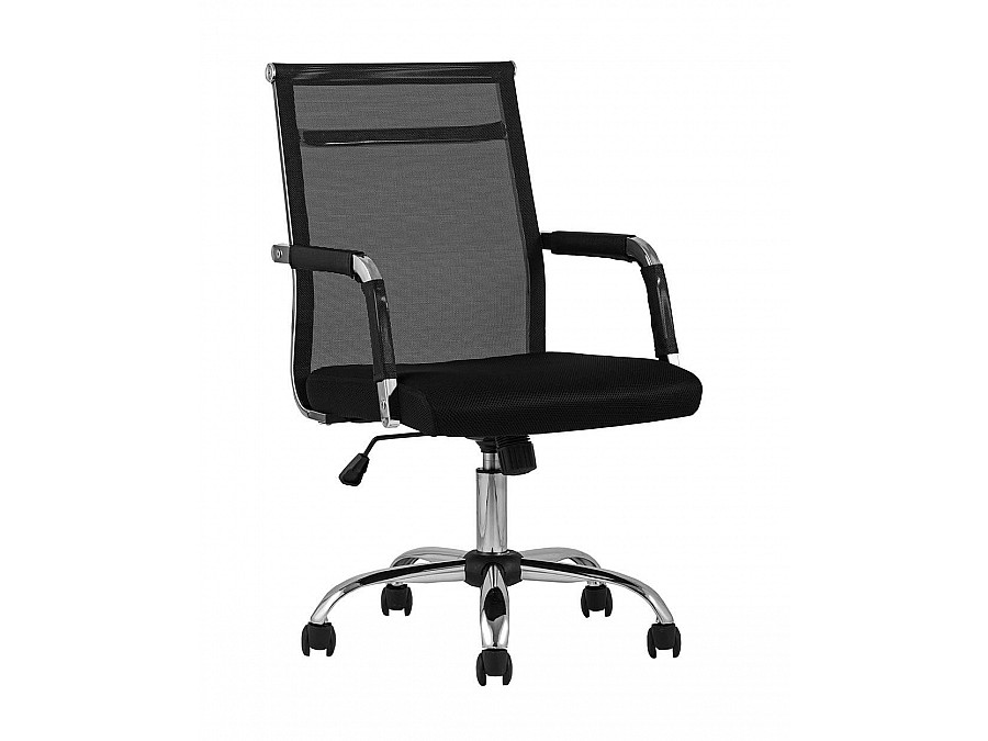 Кресло офисное TopChairs Clerk черное