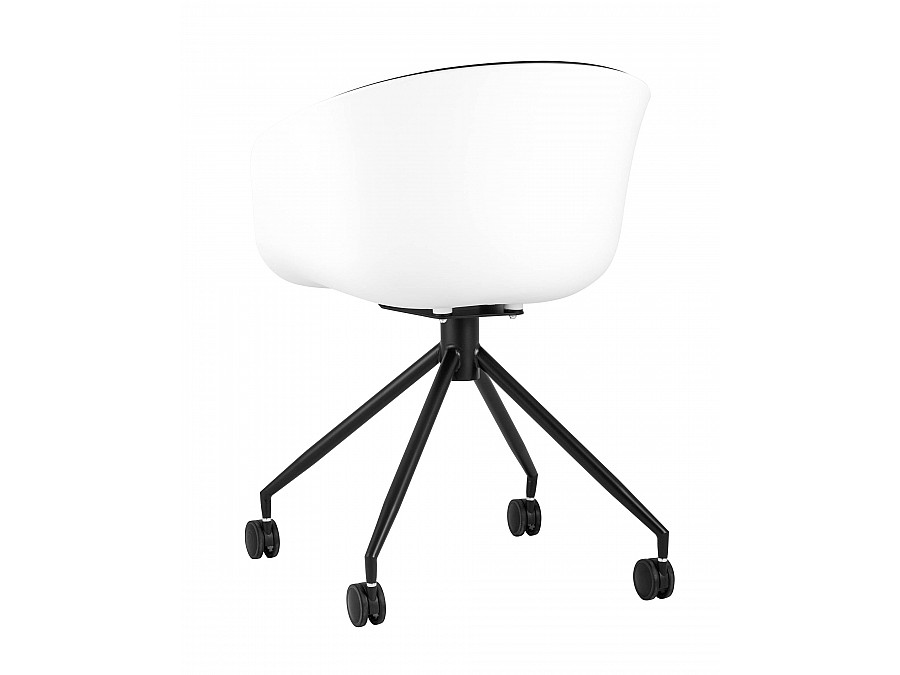 Кресло офисное LIBRA экокожа белый