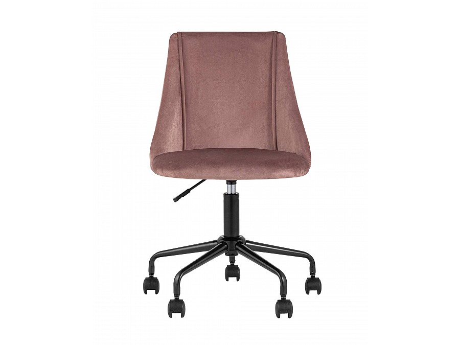Кресло компьютерное Сиана велюр розовый