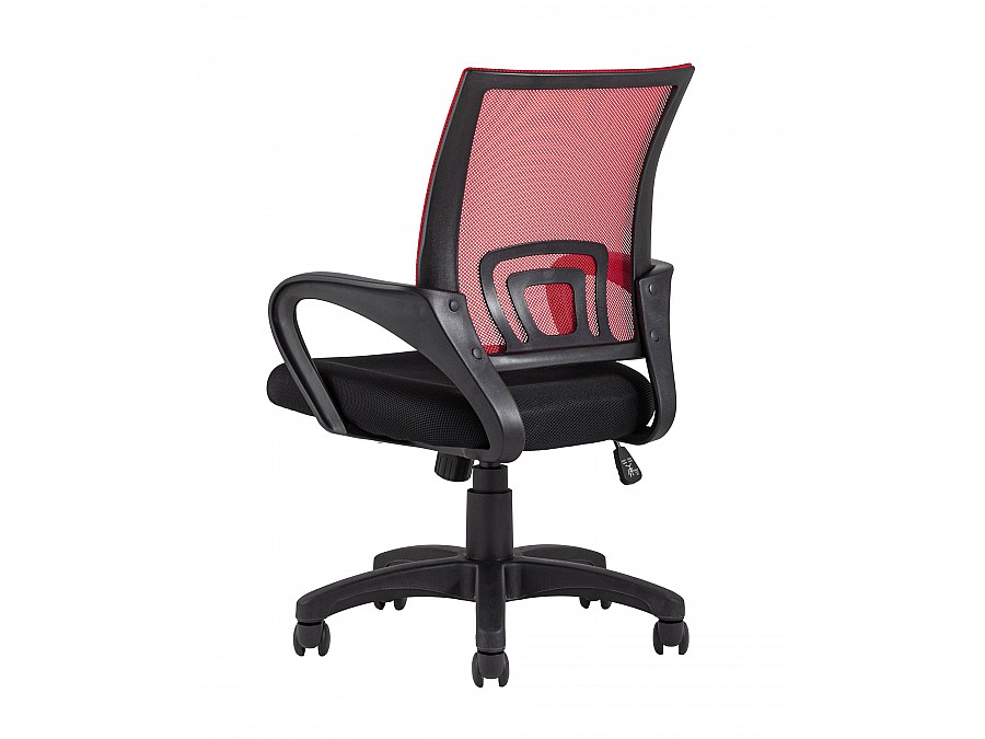 Кресло офисное TopChairs Simple красное