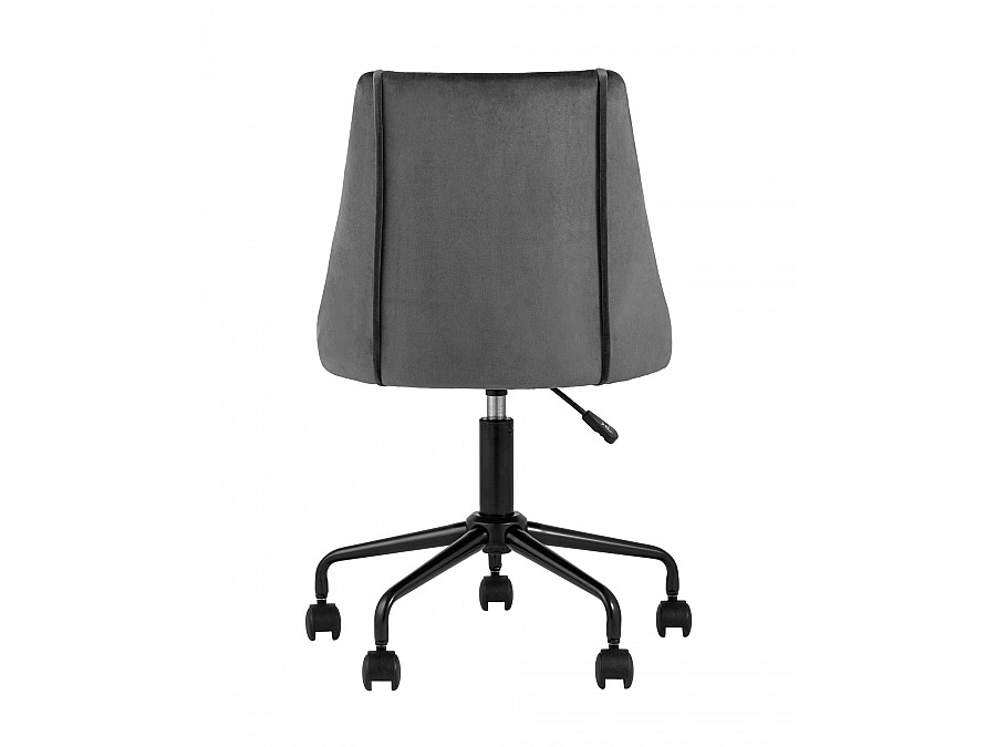 Кресло компьютерное Сиана велюр серый