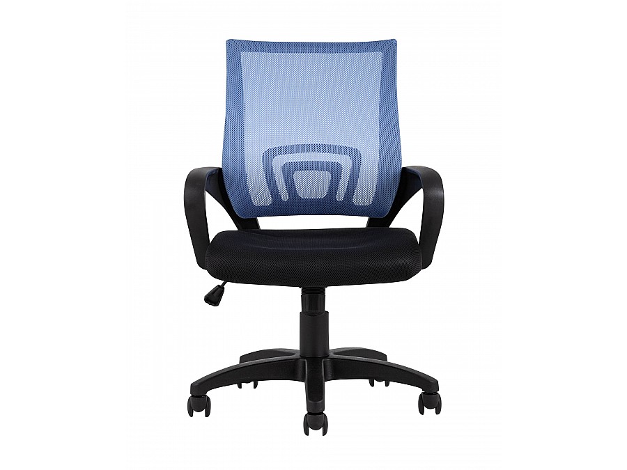 Кресло офисное TopChairs Simple голубое