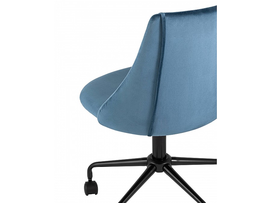 Кресло компьютерное Сиана велюр синий