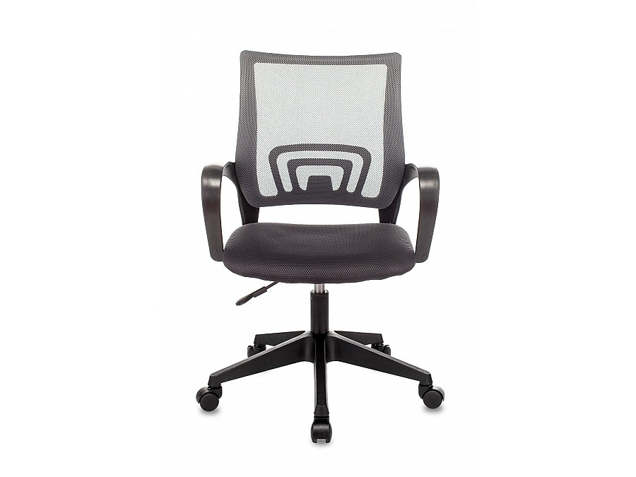 Кресло офисное TopChairs ST-Basic сетка/ткань серый