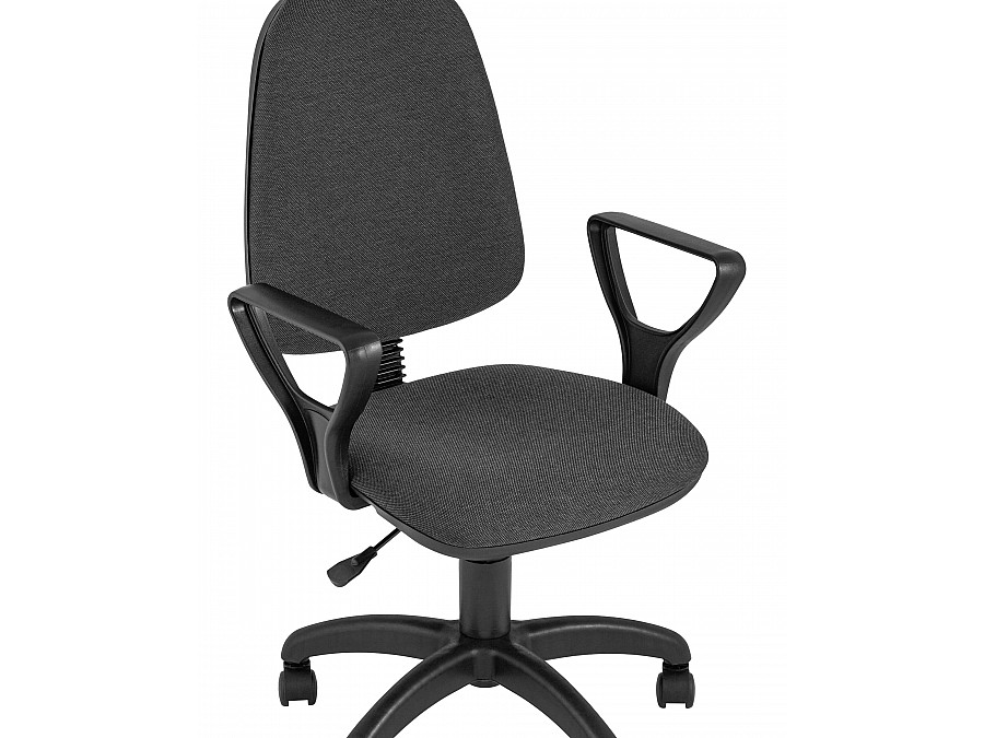 Кресло компьютерное Престиж серое